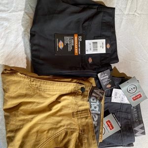 Pants, underclothes and face masks